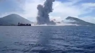 Volcano Eruption in Papua New Guinea