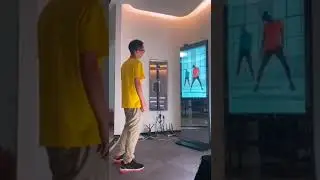 smart fitness mirror------exercise at home