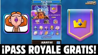 &iexcl;PASS ROYALE GRATIS! COMO TENER el PASS ROYALE GRATIS | CLASH ROYALE TEMPORADA 68