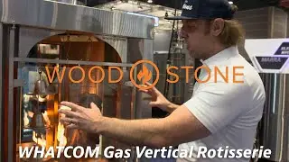 WOODSTONE Whatcom GAS VERTICAL ROTISSERIE!