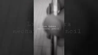 feels like Sakura mechanical pencil. #sakurapencil. Link product in comments