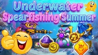 Underwater Spearfishing Summer - Superb Rewards - F2p Event - Castle Clash