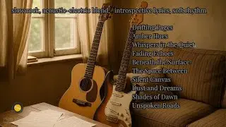 Version2 | Slow rock, acoustic-electric blend, introspective lyrics, soft rhythm : Fluffy Rhythms AI