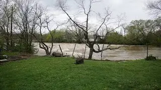 High Water At Great Crossing & Why I Haven't Been Uploading