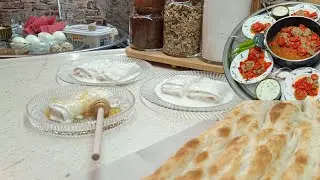 عملت أطيب كيمر عراقي «قشطه» ☺️فطور مدلل يوم الجمعه الي وللأولاد