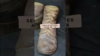 SEJARAH PERKEMBANGAN SEPATU MILITER / SEPATU PDL