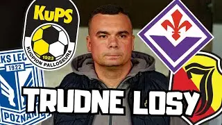 JAGA vs FIORENTINA! LECH zagra z mistrzem Finlandii! Losowanie 1/16 LKE - sprzed stadionu Lecha! 