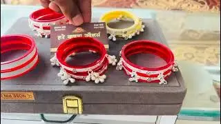 # silver kangan design # new silver jewellery design|| kangan set design 