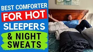 Best Comforter for Hot Sleepers & Night Sweats 2023: ﻿😎 COOLing Blankets & Duvets