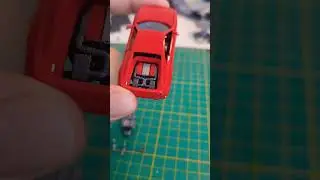Ferrari F355 fully 3d designed and printed #car #diecastmodels #custom #hotwheels #diy #scalemodel