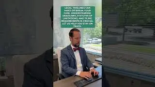 Legal Deadlines Matter!