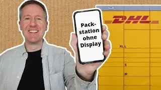 Appgesteuerte DHL-Packstation: Paket abholen