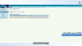 V-SOL GPON OLT Configuration G1B single SFU internet example