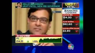 Urjit Patel To Succeed Rajan As The New RBI Governor