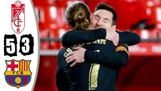 FC Barcelona vs Granada | Extended Highlight / All goals 2021 & Барселона - Гранада (5 - 3)