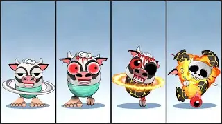 Incredibox Sprunki :La vaca suturno saturnita🐮🪐🔥💥