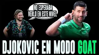 DJOKOVIC EN MODO GOAT EN AUSTRALIA - NO ESPERABA VERLO EN ESTE NIVEL - DIEGO AMUY