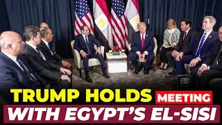 LIVE: President Trump holds meeting with Egypt&rsquo;s El-Sisi in Davos I World Economic Forum