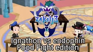[Parody]KHux : Endophin vs Ignathon Food Fight Edition