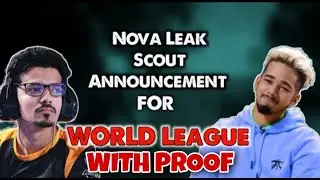 Scout joined OR confirmed | Novaking leaked scout Announcement for PM. Scout PMWL lineup REVEALED