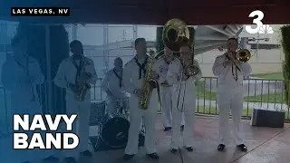 Navy Band blasts tunes into Las Vegas for Navy Week