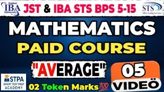 Average Maths | Most Repeated Questions for JST & Intermediate Tests