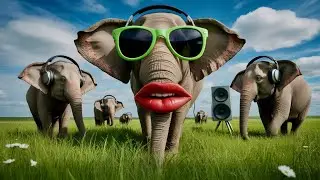 Elephants on the Dance Floor 🐘🎶😎 | Funny Animals