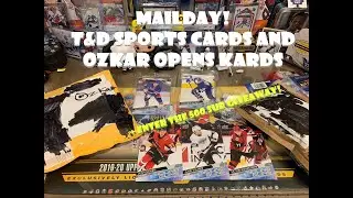 Mailday from T&D Sports Cards and Ozkar Opens Kards - hockey, Pokemon and Fortnite cards!