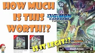 How Much is DeathXmon Really Worth!? It This Legit!? (Digimon TCG News)