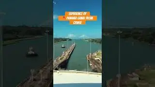 How a Cruise Ship Passes the Panama Canal &ndash; INSANE Engineering! ⚙️  #panamacanal #engineering