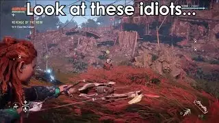 Horizon Zero Dawn Bloopers, Glitches and Funny Moments #1: Best Concert Ever!