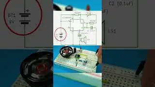 NE555 simple sound generator