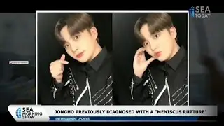 [230822] SEA Today Morning Show addressed Jongho's health condition #GetWellSoonJongho