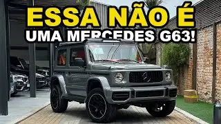 O carro da capa NÃO É UMA G63! É um SUZUKI JIMNY com kit BABY G!