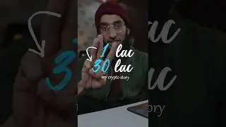 1lac to 30lac in Crypto? 😍