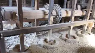 Rice-cleaning Mill @ Aizu Bukeyashiki Samurai Mansion Aizuwakamatsu Fukushima Tohoku Honshu Japan