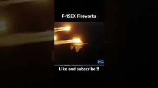 F15EX Fireworks #explosion #aviation #dcsworld #dcs #fireworks #f15 #f15ex #flyby #flare #fighterjet