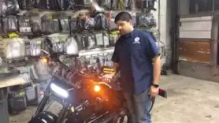2018 Harley Fat Bob with Aftermarket Side Mirrors