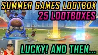 Overwatch Special! 20 Summer Games Lootbox! Super Lucky...But then...