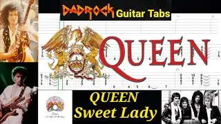 Sweet Lady - Queen - Lead Guitar TABS Lesson 
