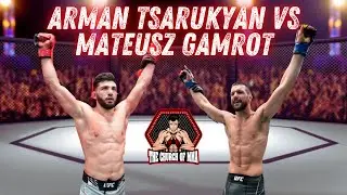 Arman Tsarukyan vs Mateusz Gamrot HEADLINING FIGHT NIGHT CARD IN JUNE!!!