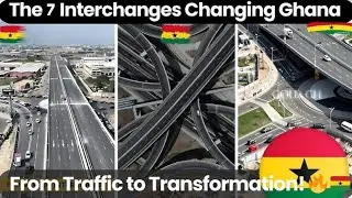 Новый горизонт Аккры! Современные транспортные развязки Ганы меняют город навсегда. Преобразовани...