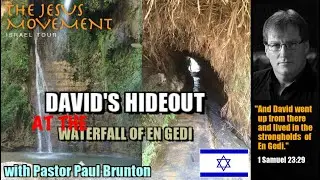 Israel: David's Hideout at the Waterfall of En Gedi