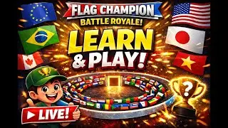 Learn World Flags In Battle Royale &mdash; Flag Champion Live!