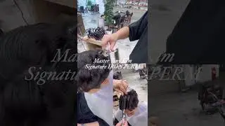 Men Iron perm  &  Down perm                    #1montkiara #menhairstyle #menperm