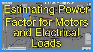 Estimating Power Factor for Motors and Electrical Loads