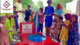 MARROTT WELFARE TRUST COMPLETED WATER WELL PROJECT 25 AT KASHMORE SINDH