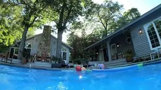 Swimming pool summer