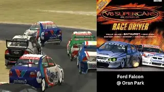 TOCA Race Driver - Ford Falcon AU V8 Supercar @ Oran Park (PS2 No Commentary Gameplay)