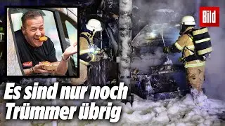 Foodtruck von Willi Herren († 45) komplett abgebrannt
